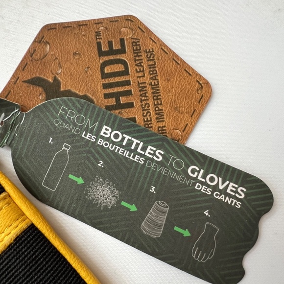 Watson Gloves Work Armour Flextime #005 Size L DryHide Water Resistant New w Tag - Picture 4 of 6